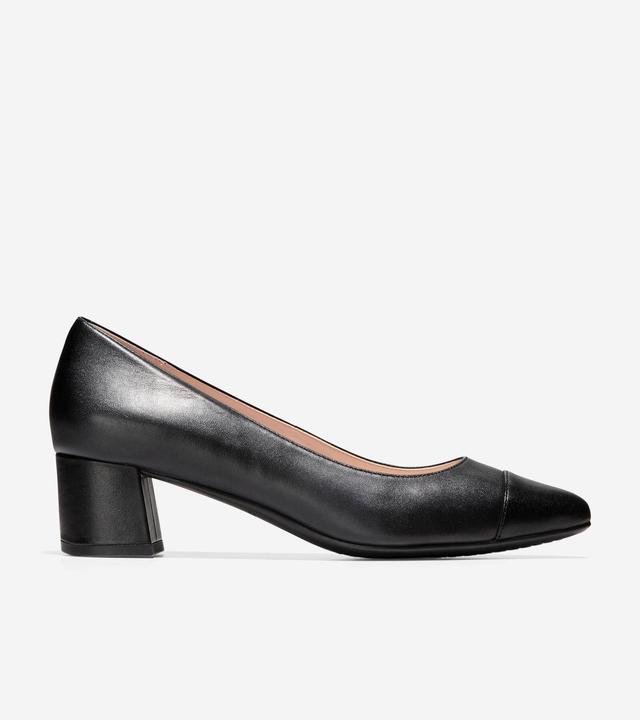 Cole Haan Womens Go-to Block Heel Pump - Black Size 9.5 Waterproof Product Image