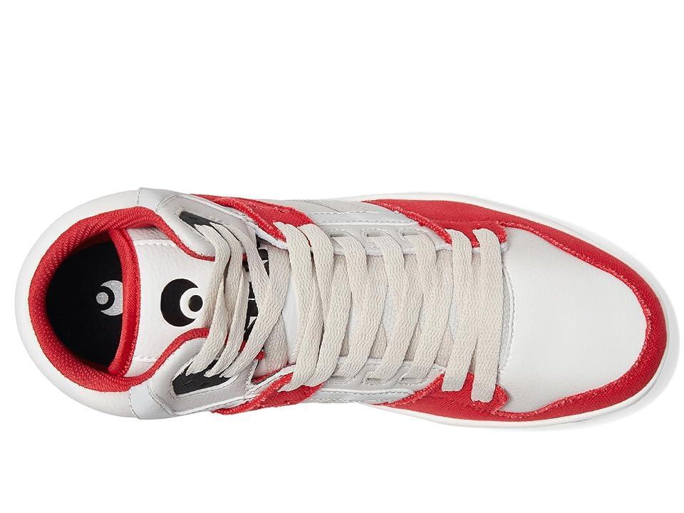 Osiris Clone Red/Navy) Men's Skate Shoes Product Image