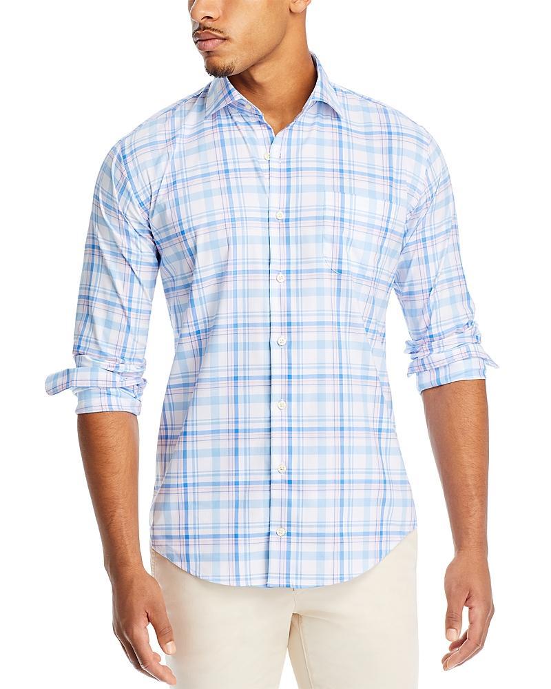 Peter Millar Payson Crown Lite Plaid Stretch Button-Up Shirt Product Image