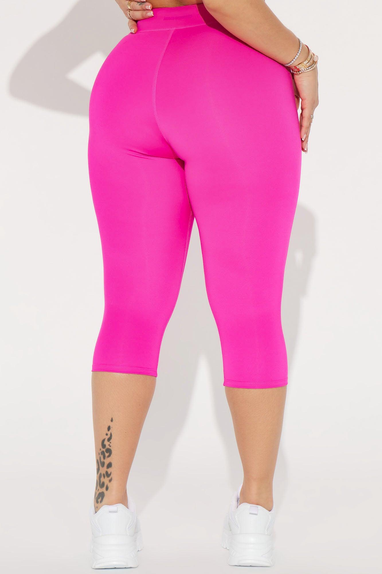 Power Punch Elevate Active Capri - Neon Pink Product Image