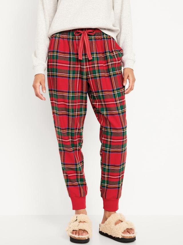 Matching Flannel Jogger Pajama Pants for Women Product Image