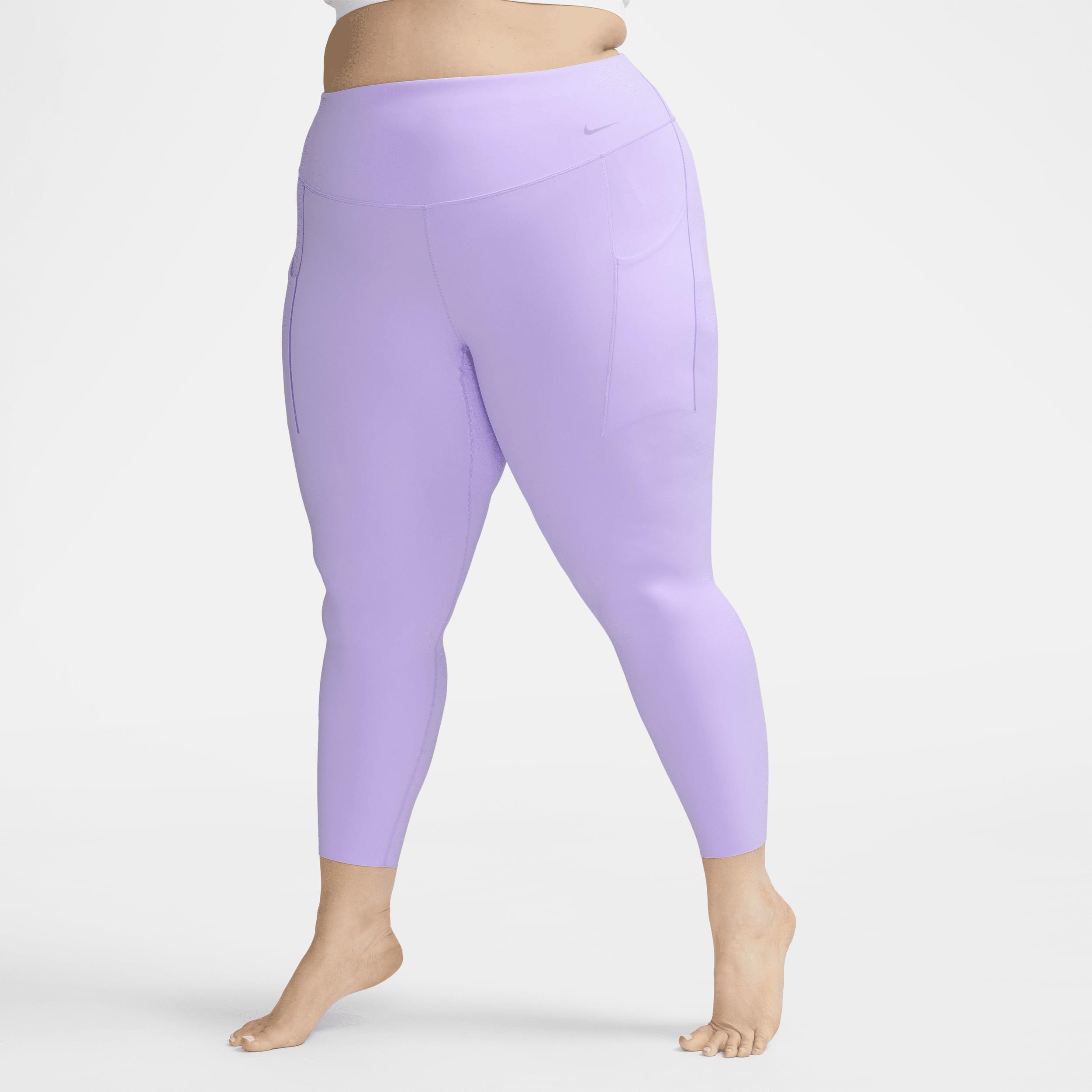 Nike Womens Universa Medium-Support High-Waisted 7/8 Leggings with Pockets (Plus Size) Product Image