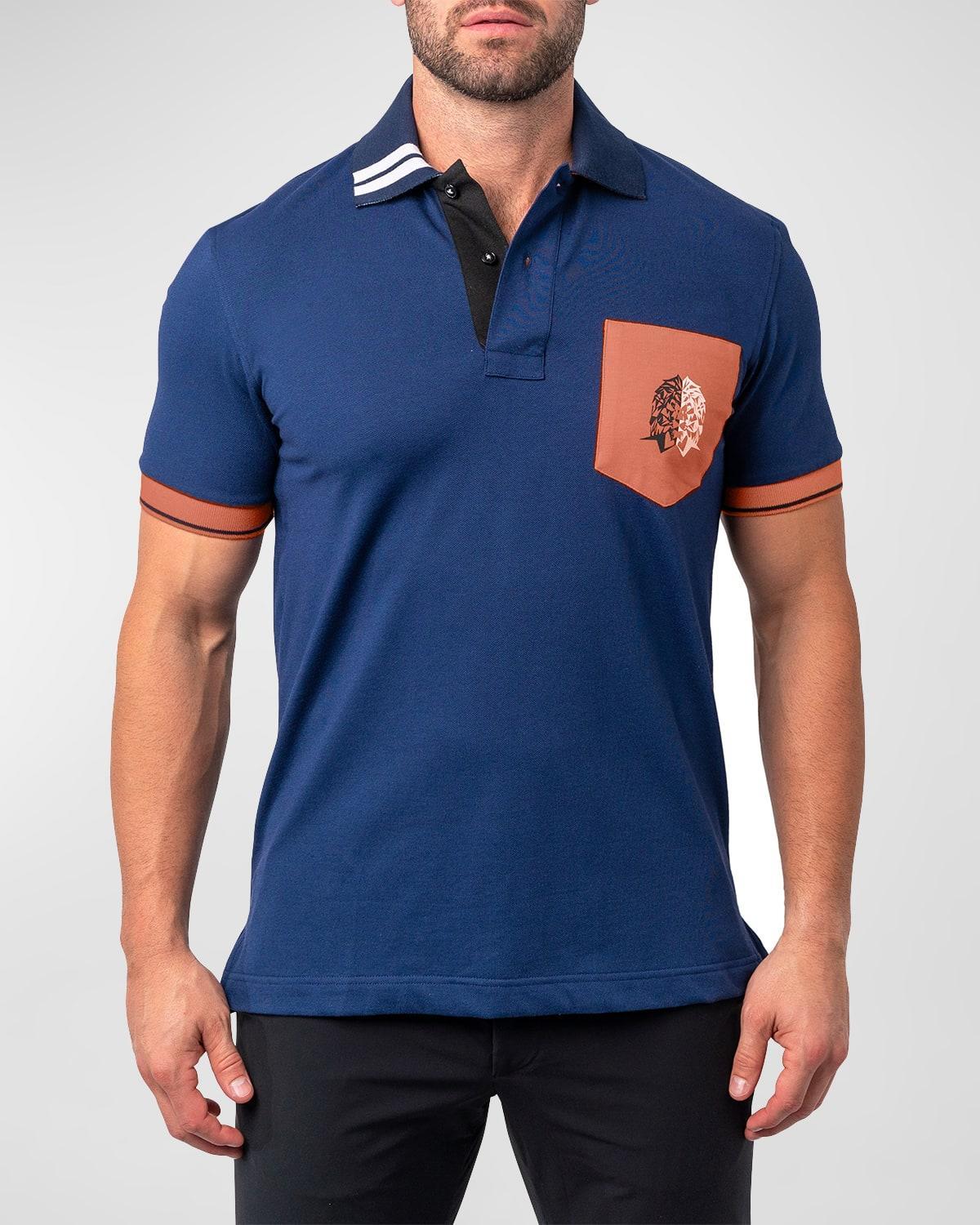 Mens Mozart Tipped Polo Shirt Product Image