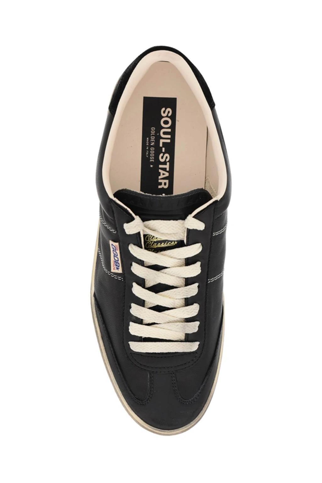 GOLDEN GOOSE Deluxe Brand Soul Star Lace In Black Product Image