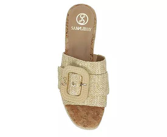 Sam & Libby Womens Crysta Wedge Sandal Product Image