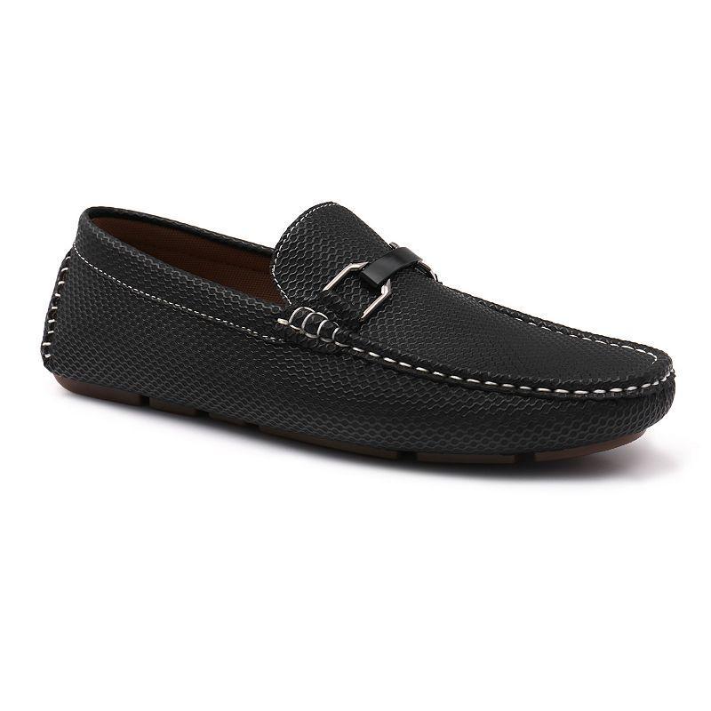 Aston Marc Mens Embossed Loafers Product Image