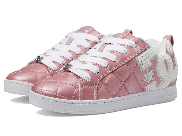 DC Court Graffik SE Silver) Women's Shoes Product Image