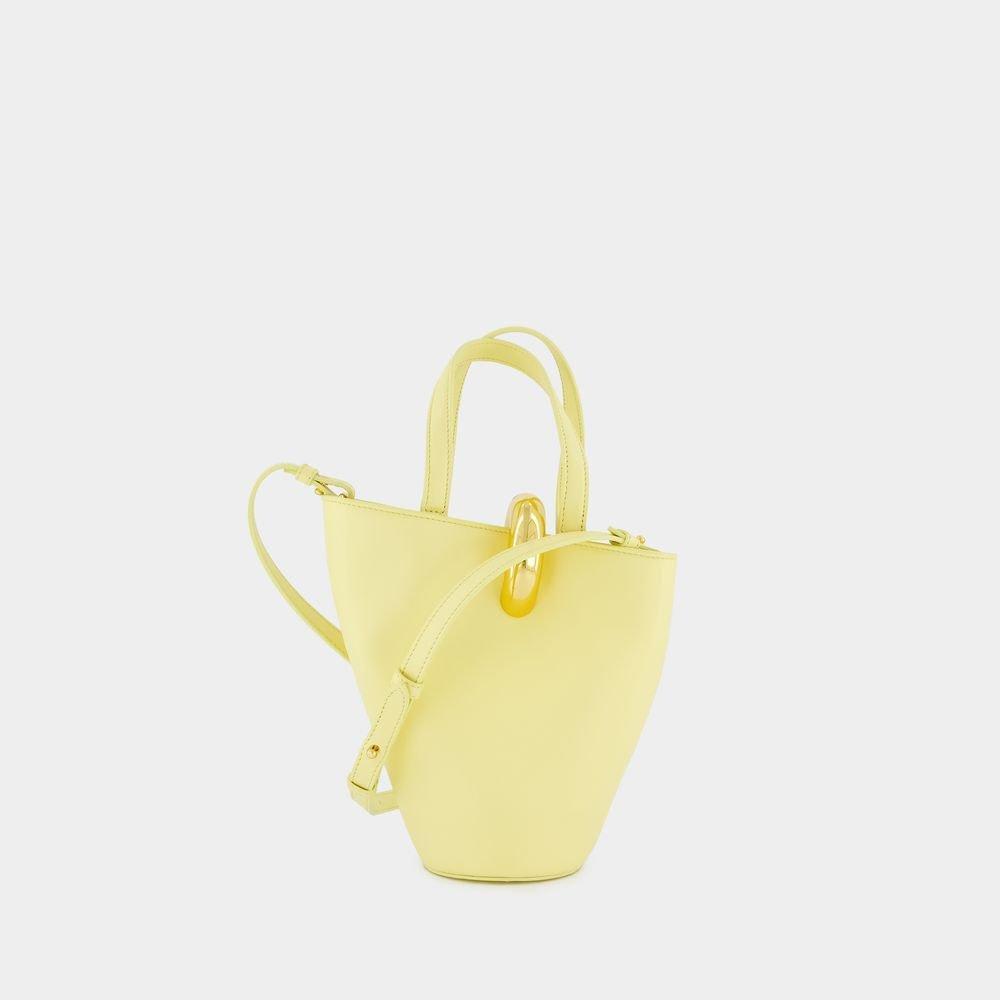 JACQUEMUS Le Petit Bambola Shopper Bag In Yellow Product Image