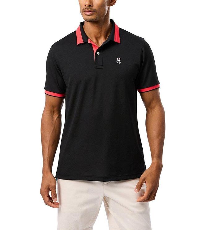 Psycho Bunny Graham Mesh Sport Short Sleeve Polo Shirt Product Image