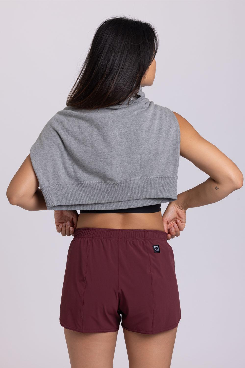 Janie 2.0 High Waisted Run Short - Port Female product image