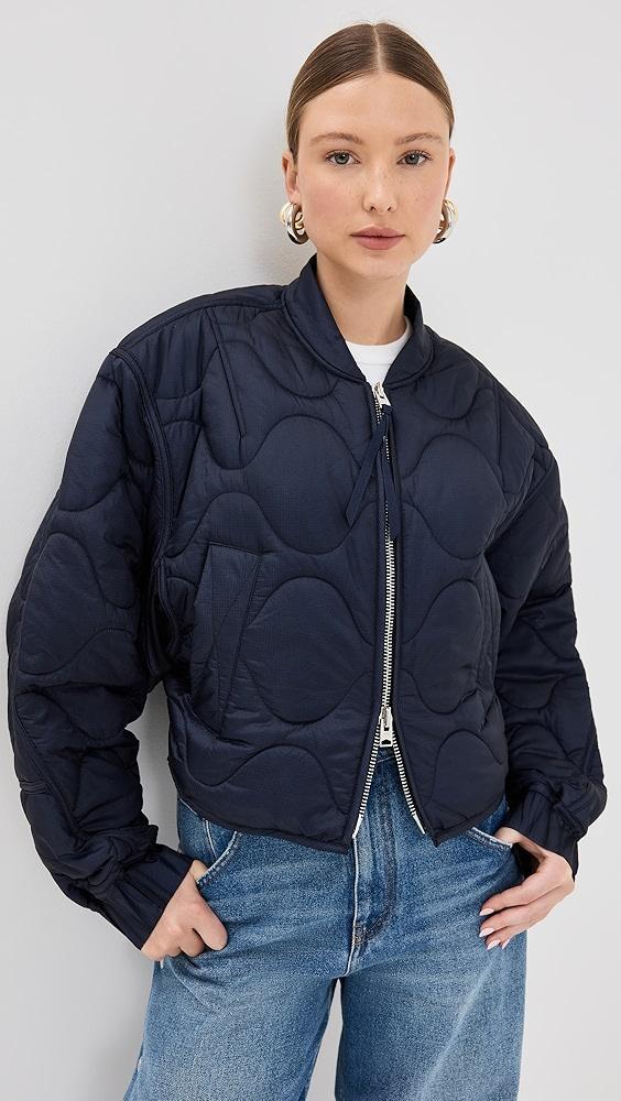 AGOLDE Shoreditch Ski Club Iona Quilted Jacket | Shopbop Product Image