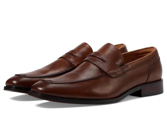 Florsheim Sorrento Moc Toe Penny Loafer (Cognac Smooth) Men's Shoes Product Image