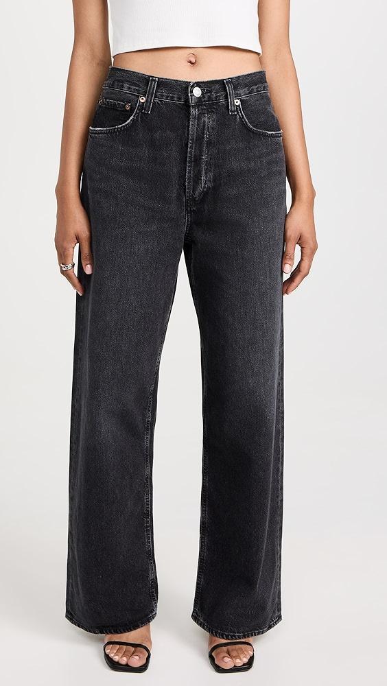 AGOLDE Low Slung Baggy Jeans | Shopbop Product Image