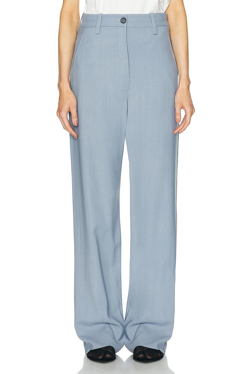 Proenza Schouler Otis Pant in Baby Blue Product Image