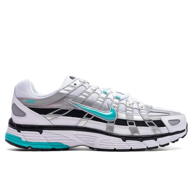 P-6000 - White/Dusty Cactus/Metallic Silver Male Product Image