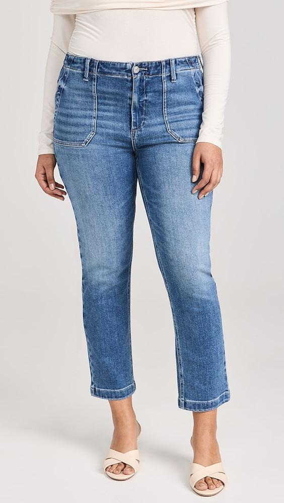 PAIGE Mayslie Straight Ankle Jeans | Shopbop Product Image