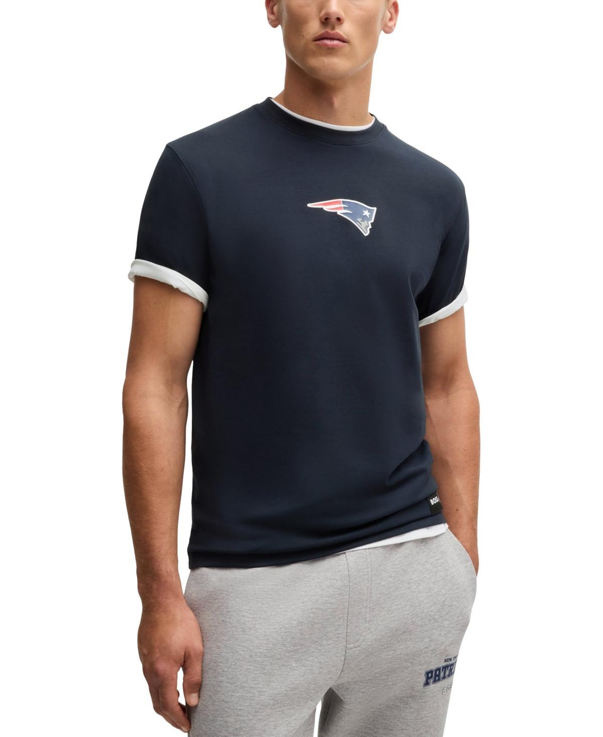 Unisex HUGO BOSS Navy Dallas Cowboys Brady T-Shirt, Adult Unisex, Size: XL, Blue Product Image