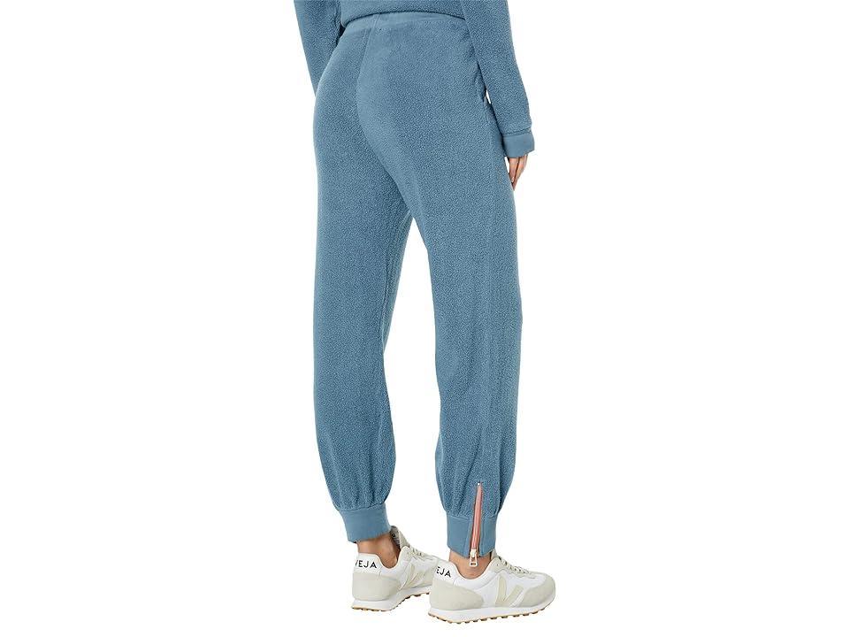 SUNDRY Faux Sherpa Sweatpants (Slate ) Women's Clothing Product Image