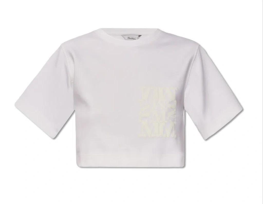 Messico Crewneck Cropped T In White product image