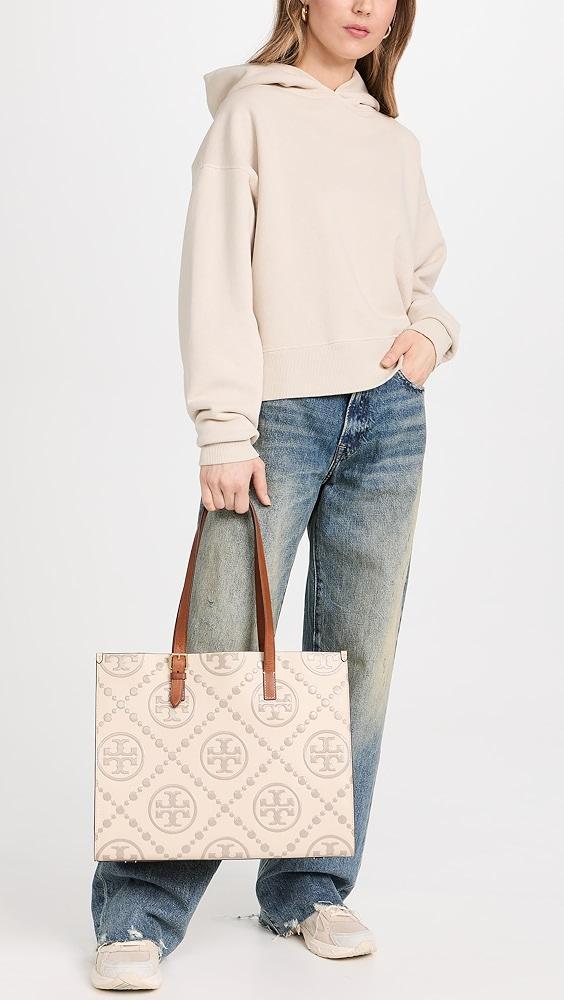 Tory Burch T Monogram Contrast Embossed Tote | Shopbop Product Image