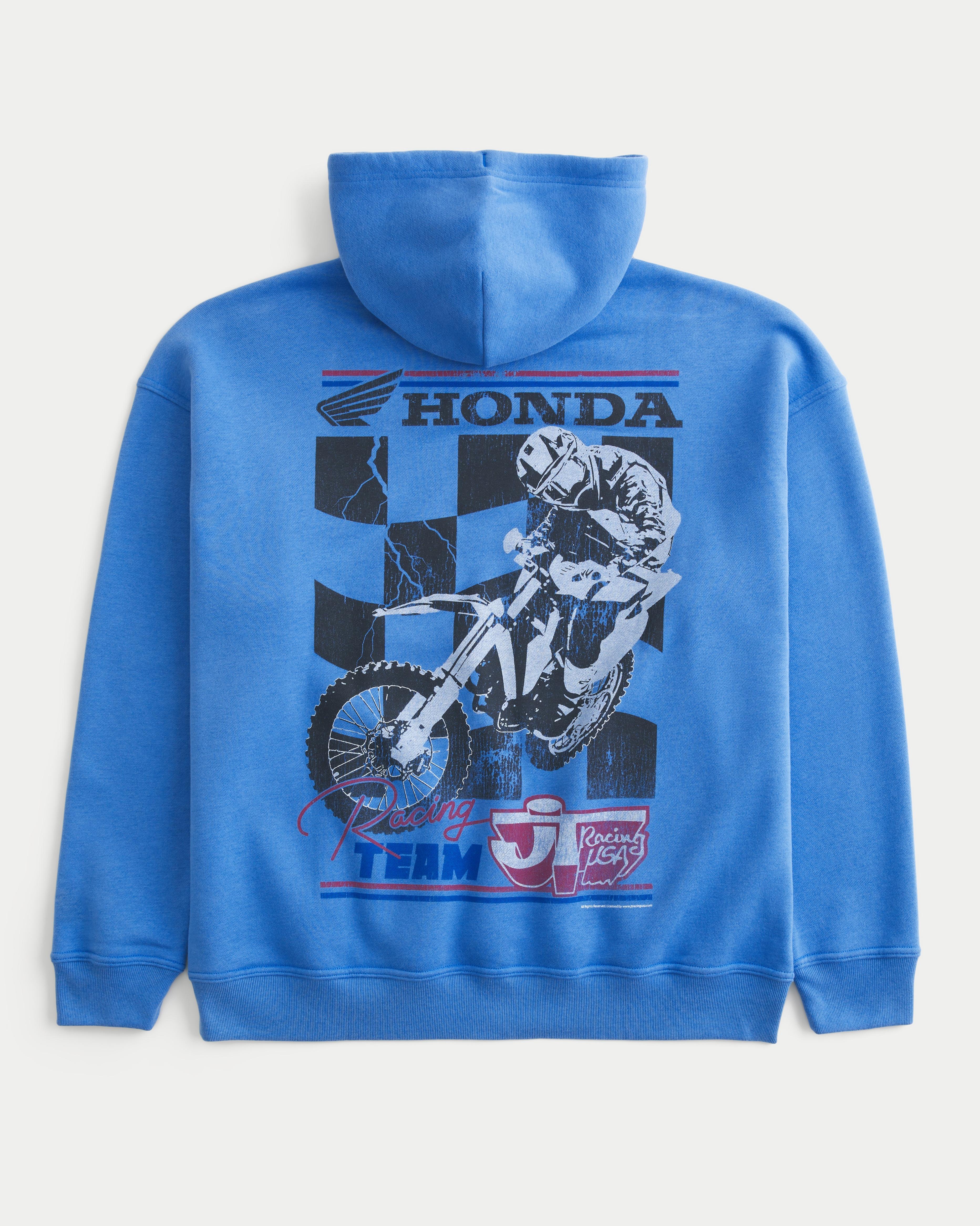 Baggy No Fear Graphic Hoodie Product Image