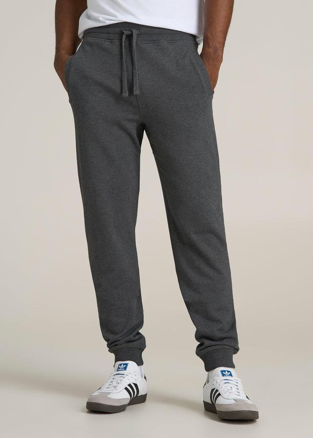 Wearever 2.0 French Terry Joggers for Tall Men in Charcoal Mix Male Product Image