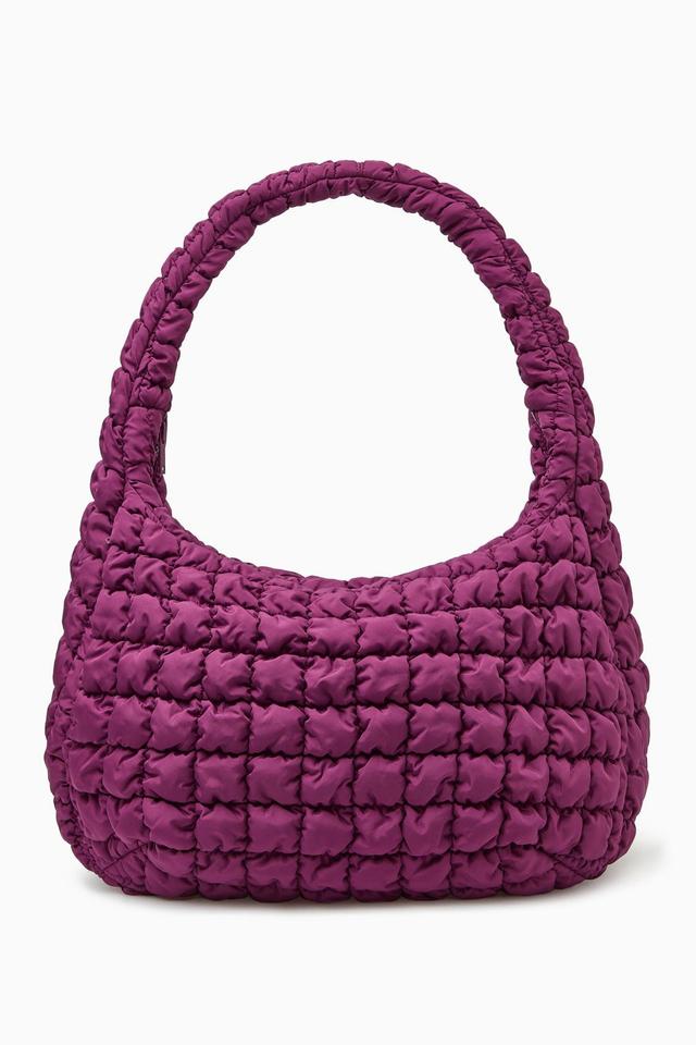 OVERSIZED QUILTED CROSSBODY Product Image