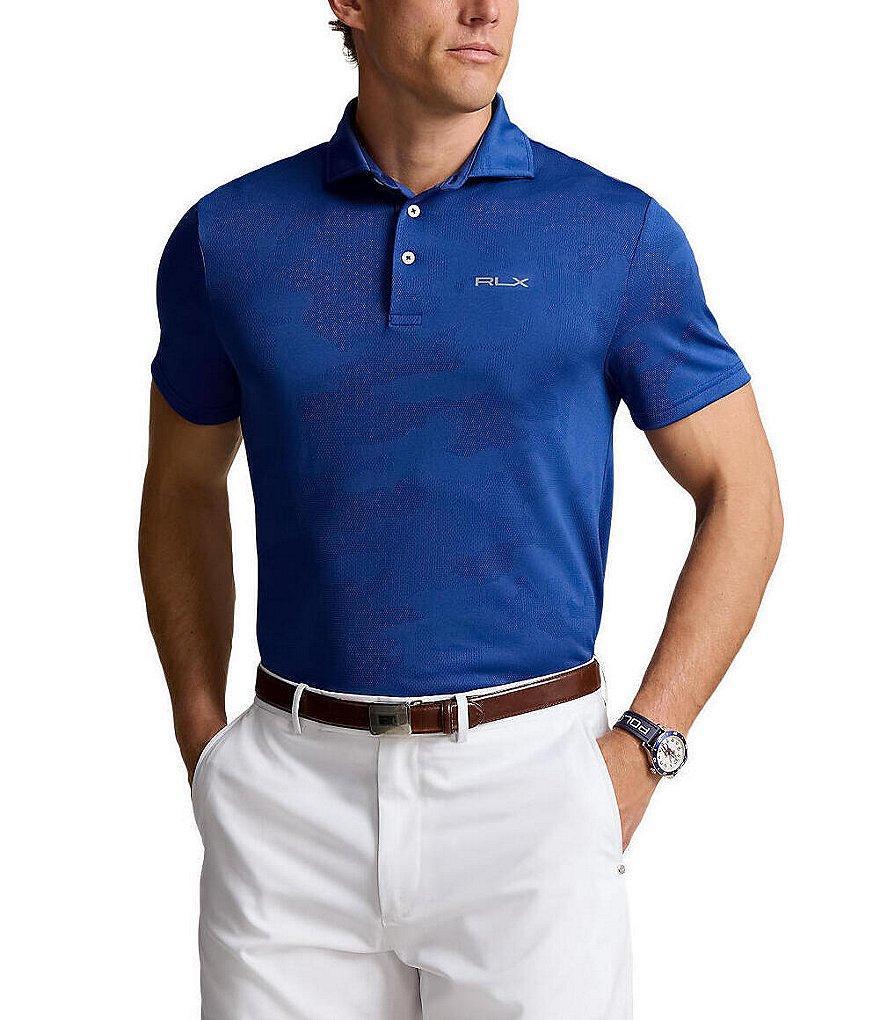 Polo Ralph Lauren RLX Golf Camo Performance Stretch Short Sleeve Polo Shirt Product Image