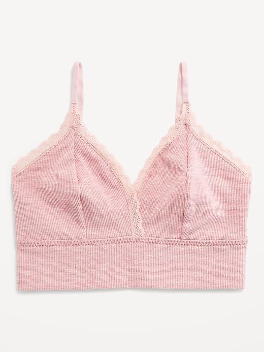 Longline Waffle Bralette Product Image