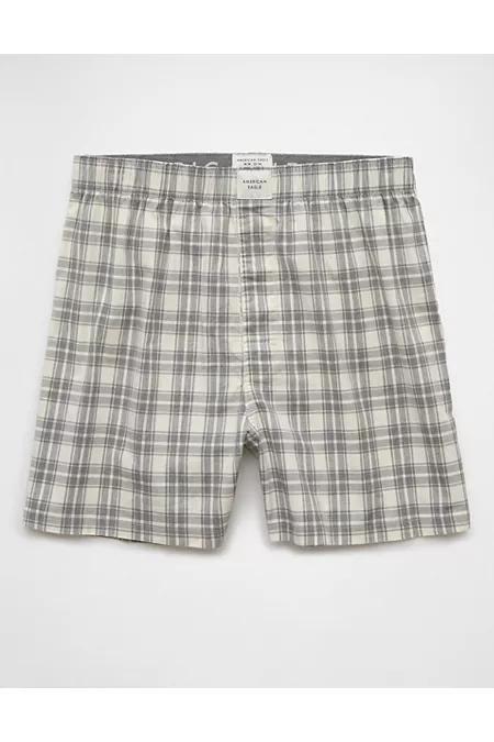 AEO Plaid Stretch Boxer Short Men's Product Image