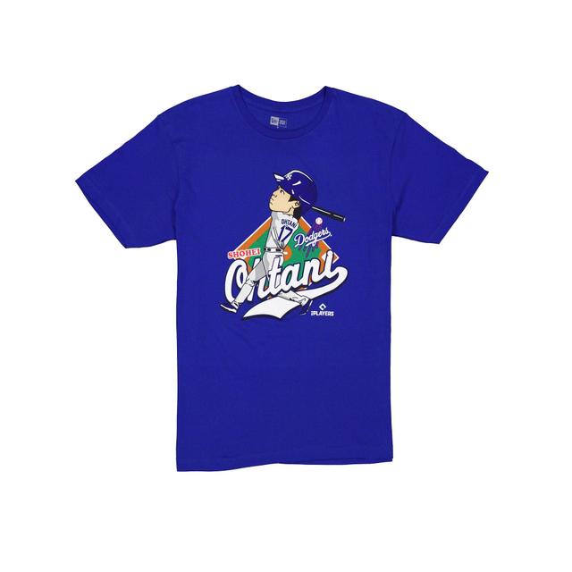 Los Angeles Dodgers Shohei Ohtani Blue T-Shirt Male Product Image