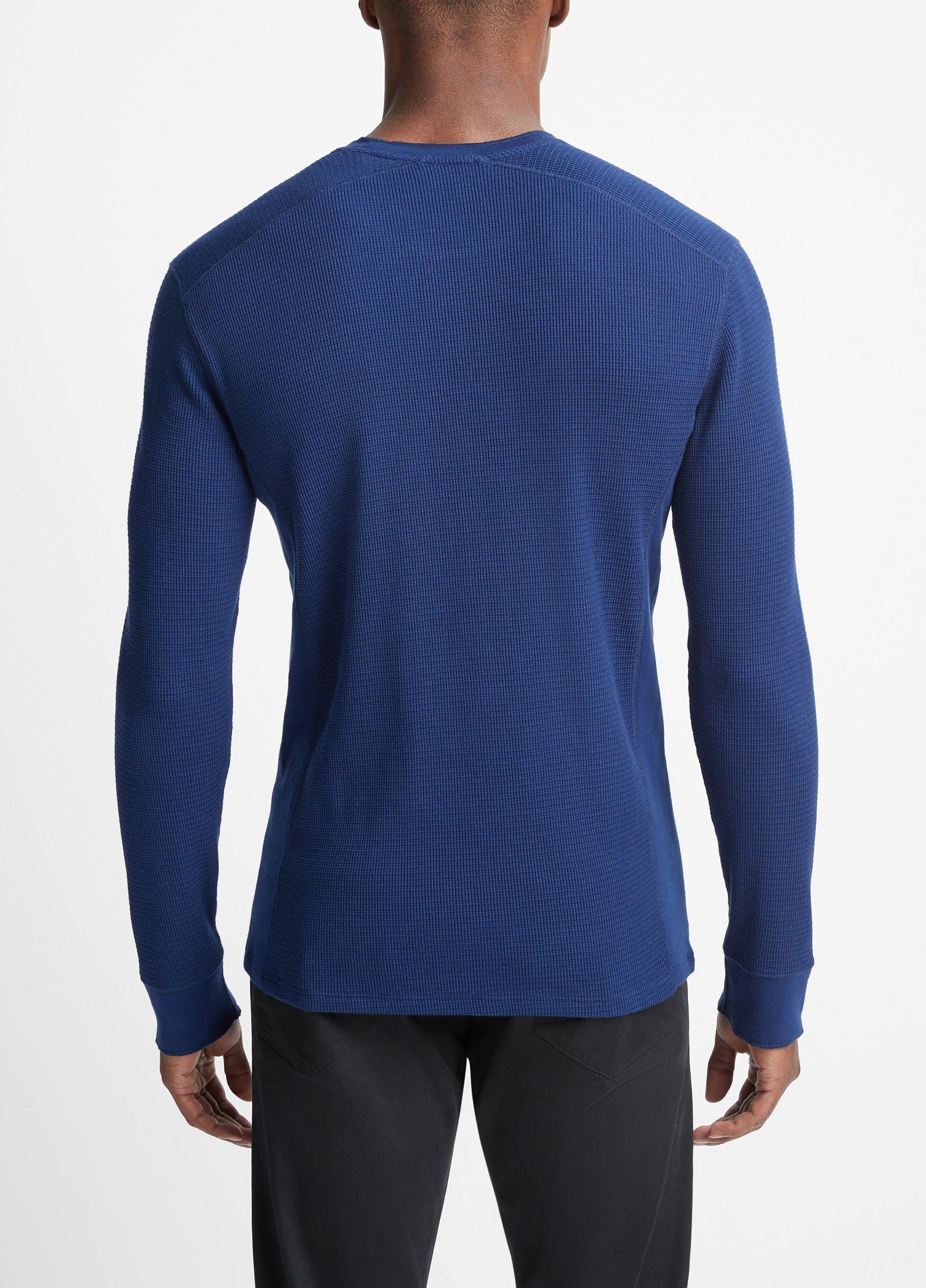 Thermal Pima Cotton-Blend Long-Sleeve T-Shirt Product Image