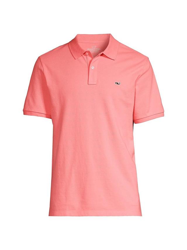 Mens Heritage Pique Polo Shirt Product Image