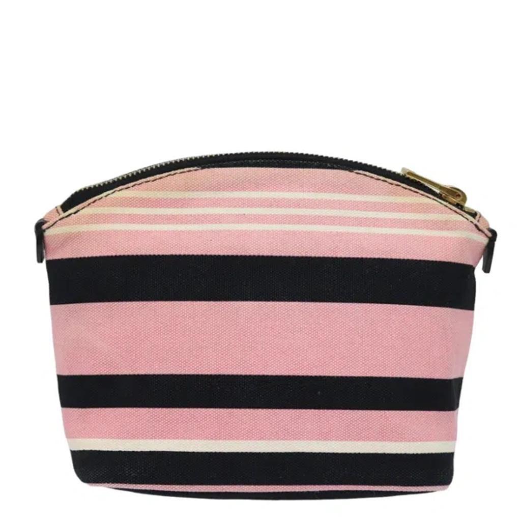 Pink Canvas Clutch Bag () Product Image