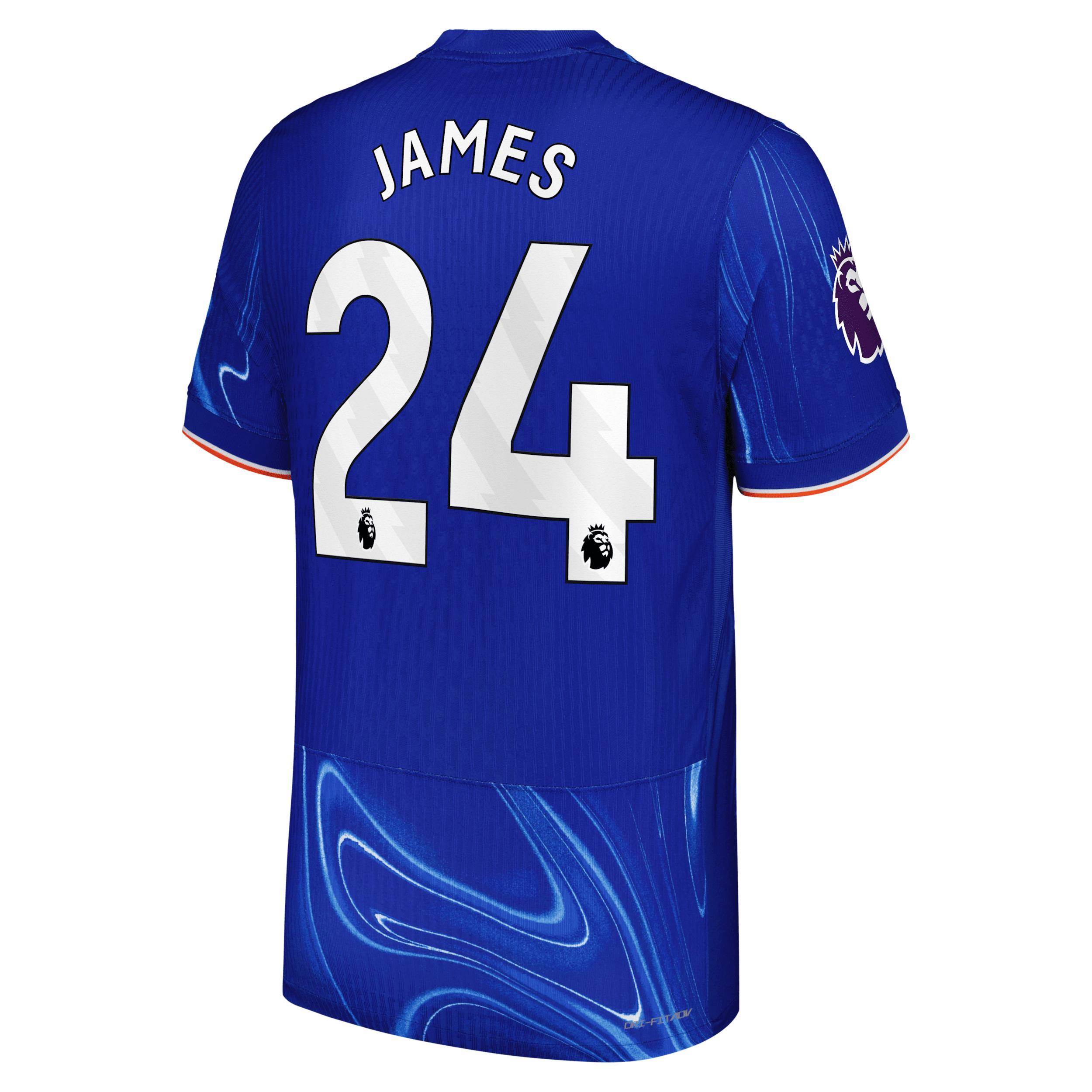 Reece James Chelsea 2024/25 Match Home Nike Men's Dri-FIT ADV Soccer Jersey Product Image