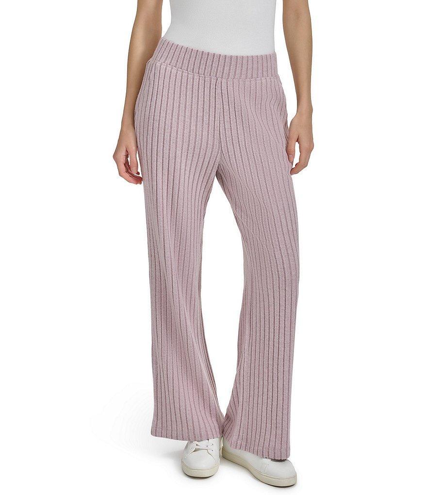 Andrew Marc Sport Stretch Ribbed Flare Pants product image