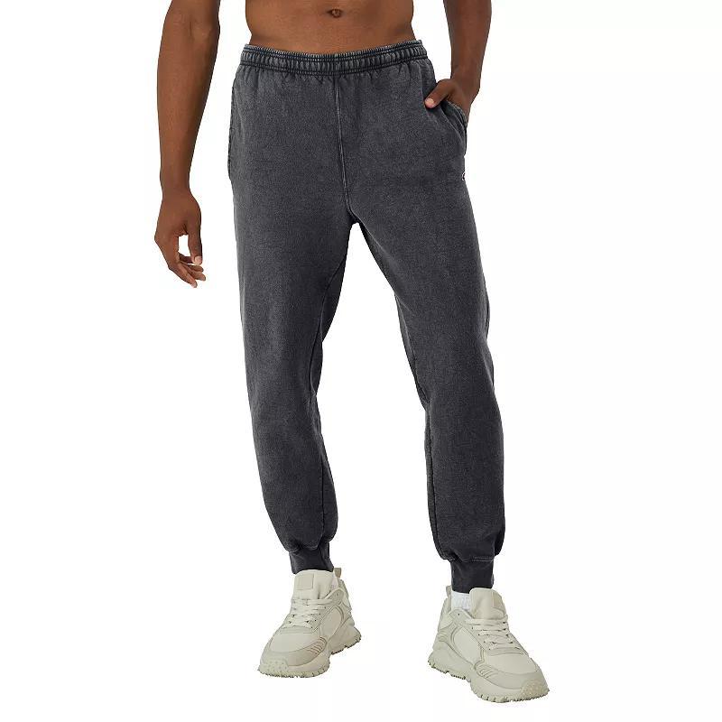 Mens Champion Mineral Dye Graphic Joggers Md Blue The Web Product Image