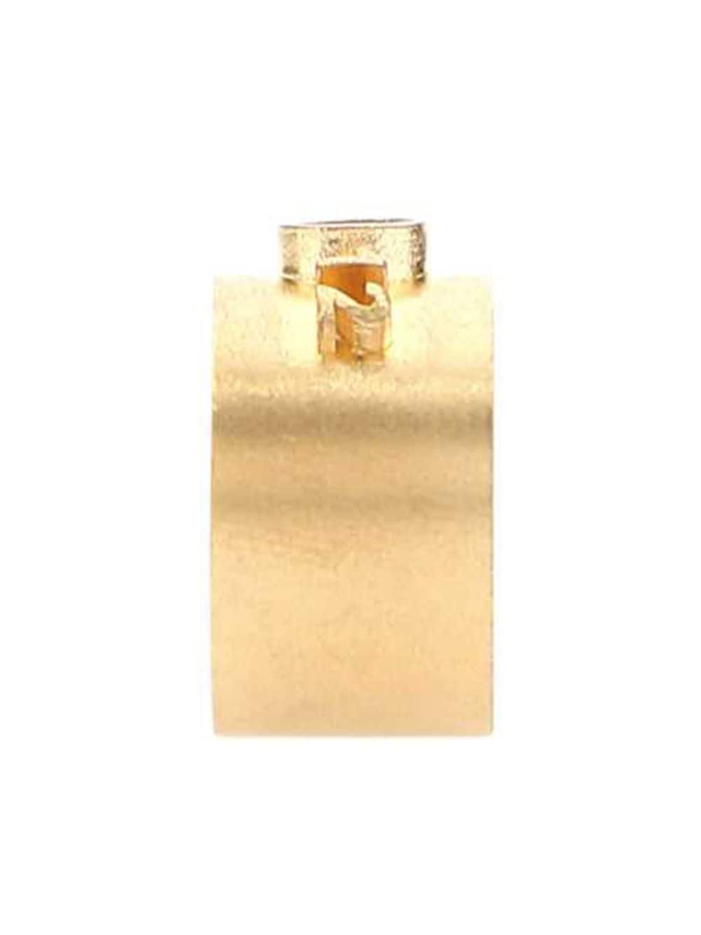 Embossed Band Ring In Gold Product Image