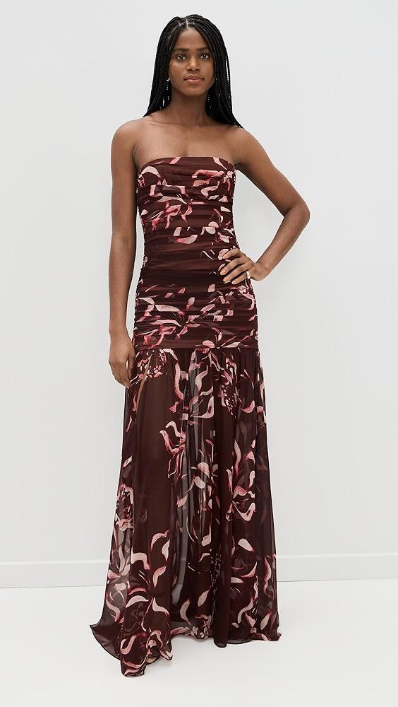 Retrofête Annalise Silk Dress | Shopbop Product Image