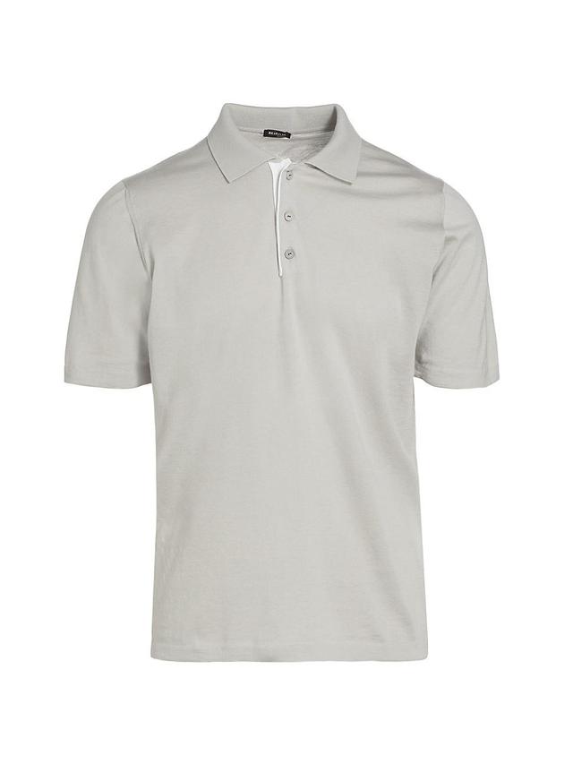 Mens Cotton Polo Shirt Product Image