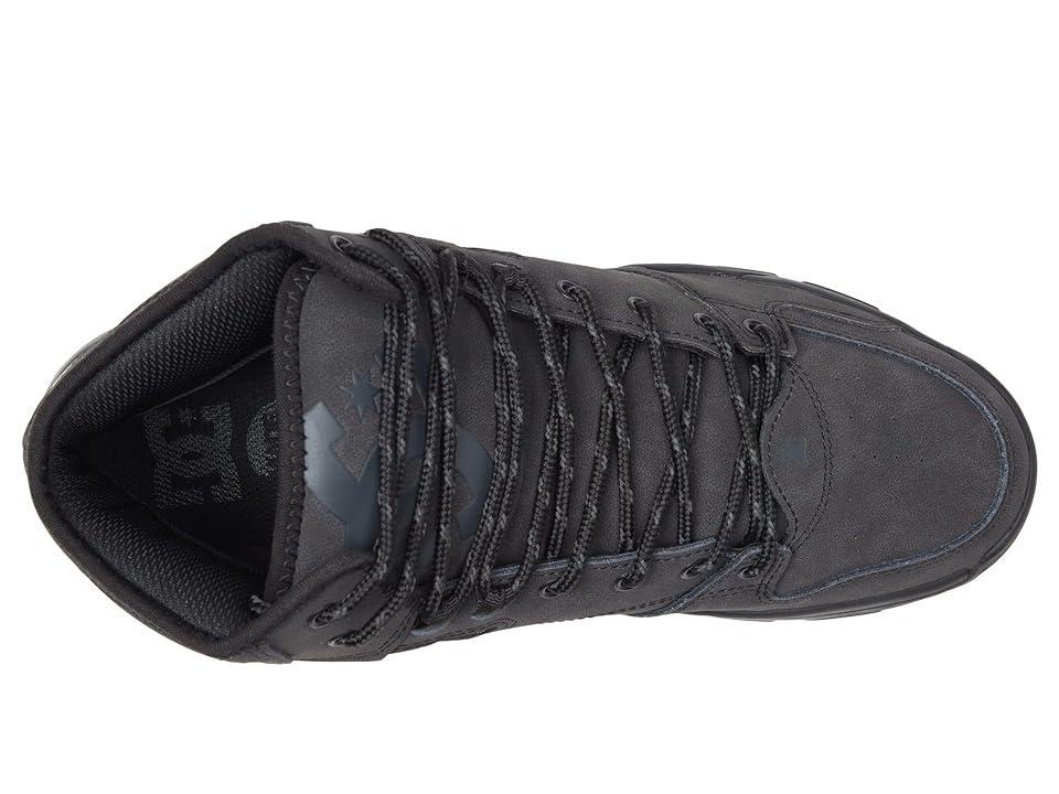 DC Versatile Hi WR Black/Black 1) Men's Shoes Product Image