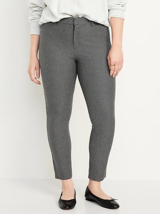 High-Waisted Pixie Skinny Ankle Pants Product Image