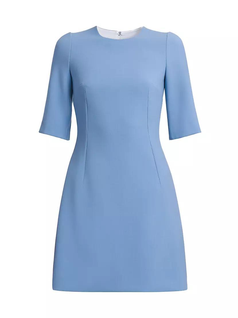 Womens Wool Tailored Minidress Product Image