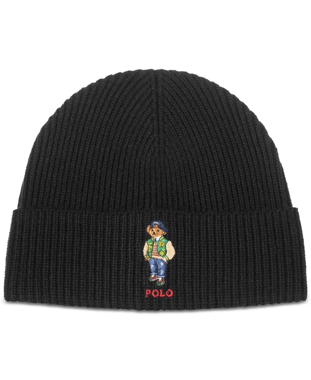 Polo Ralph Lauren Mens Signature Varsity Bear Beanie Product Image