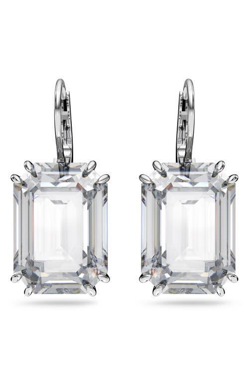 Swarovski Millenia Octagon Crystal Drop Earrings Product Image