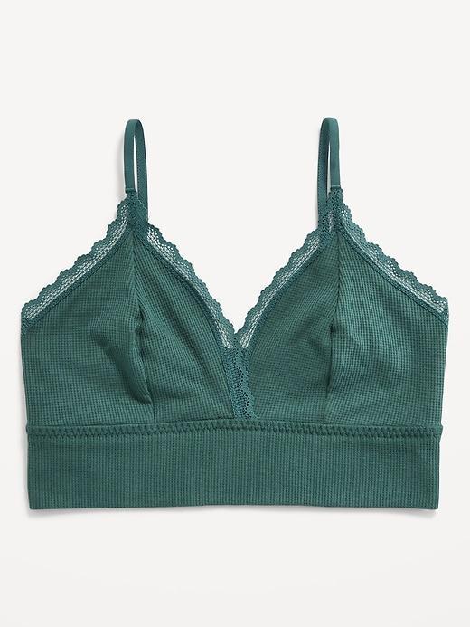 Longline Waffle Bralette Product Image