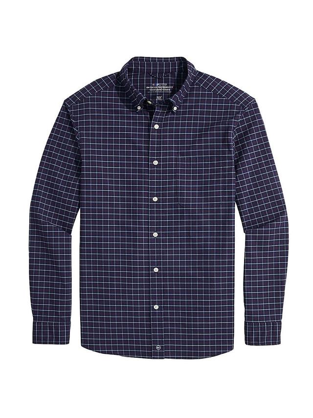 Mens Tattersall Button-Up Shirt Product Image