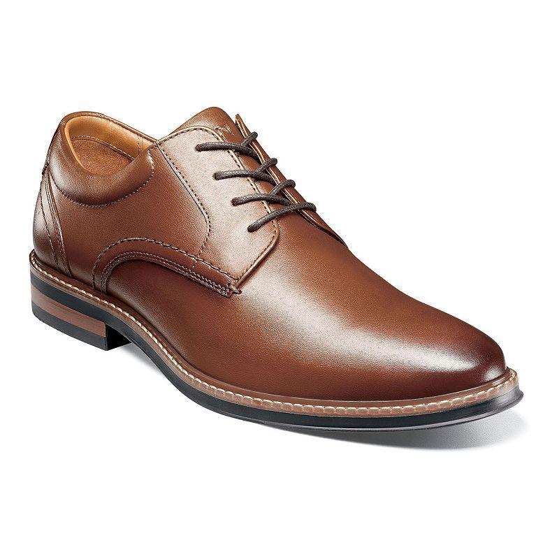 Nunn Bush Westfield Mens Leather Oxford Dress Shoes Red Product Image