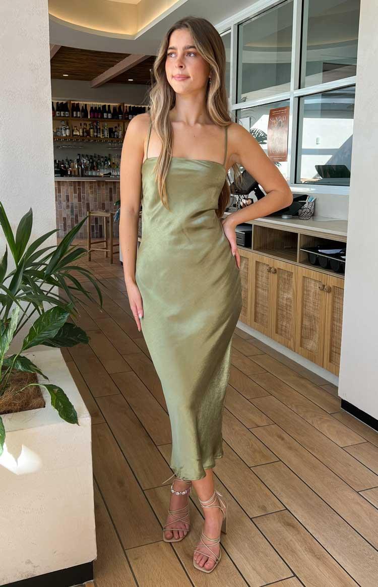 Amaryllis Dress Khaki Product Image