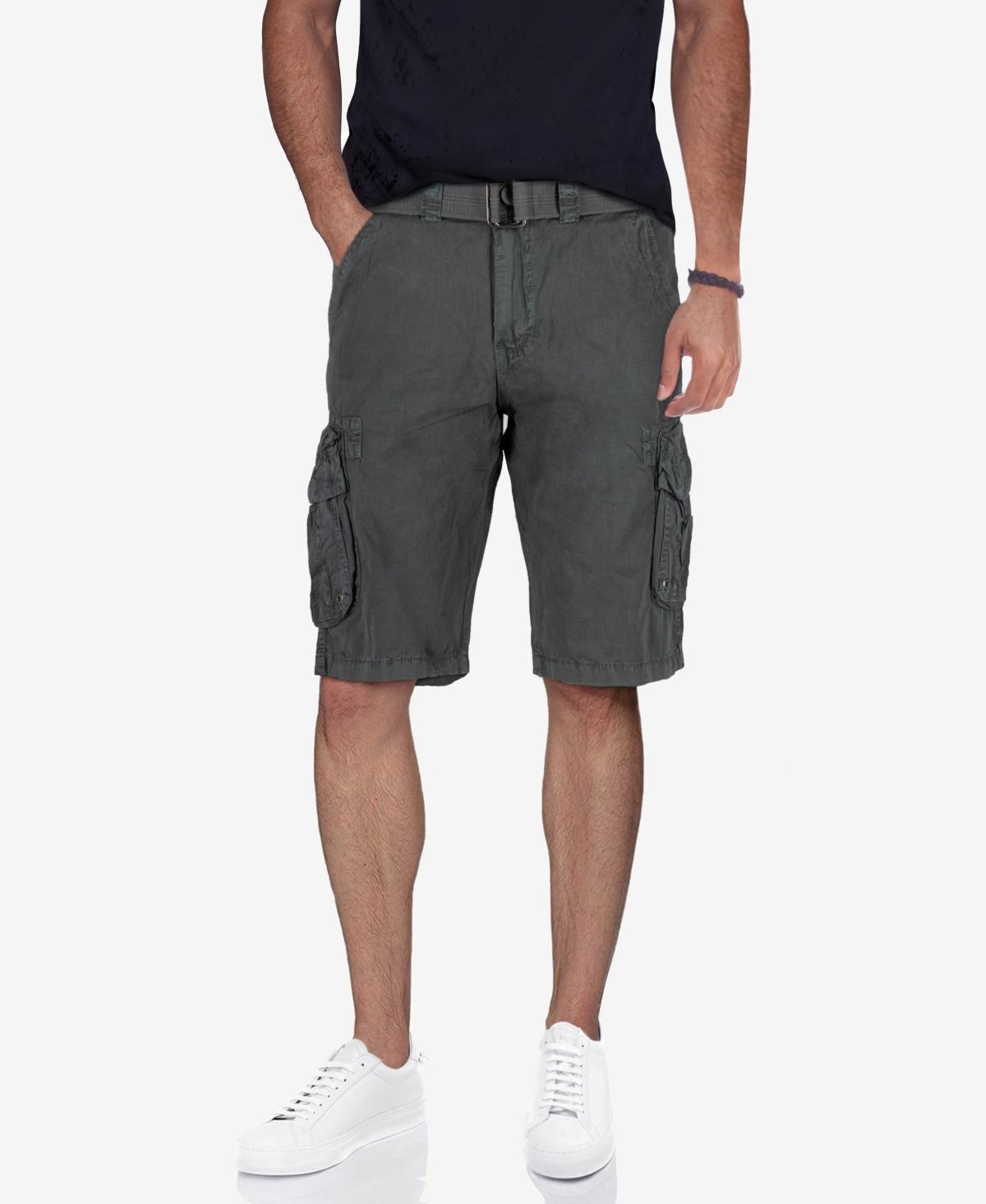 Mens RawX Regular-Fit Belted Cargo Shorts Product Image